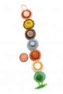 Pastel Vintage Button Bracelet